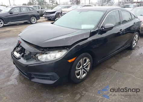 2016 Honda Civic Lx z USA, uszkodzony, nr VIN 19XFC2F50GE082328